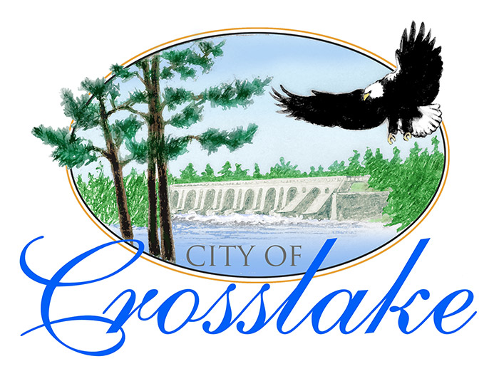 City of Crosslake MN shield 