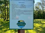 Park Rules Sign